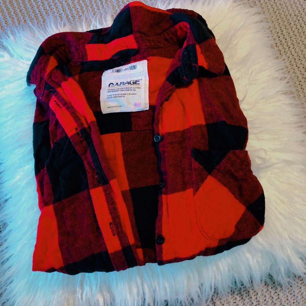 - Garage Boyfriend Flannel